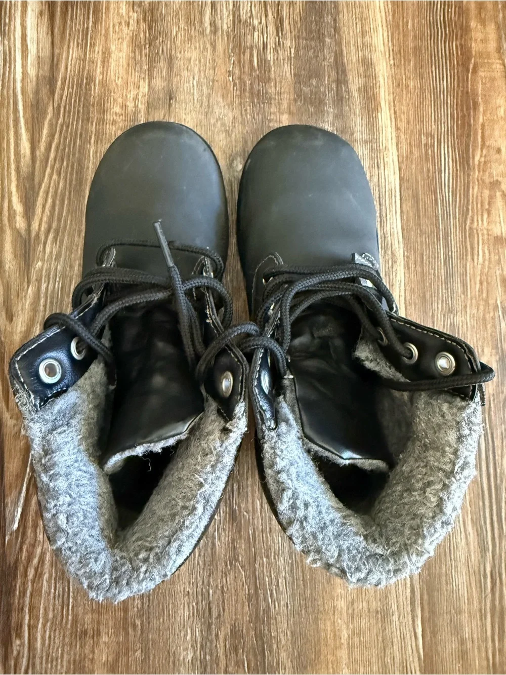 Smartfit Black Boots Size 2.5